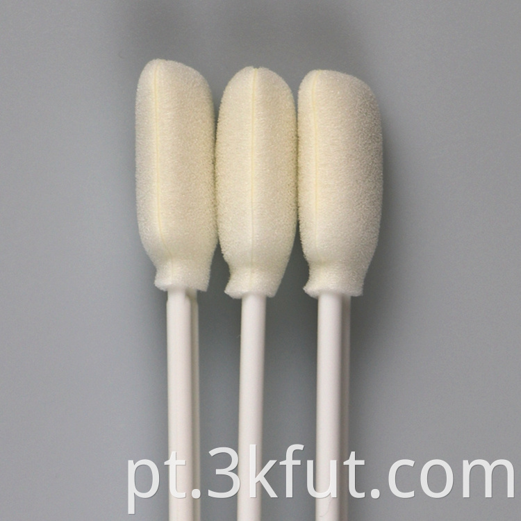 cleanroom foam swab with alcohol strw